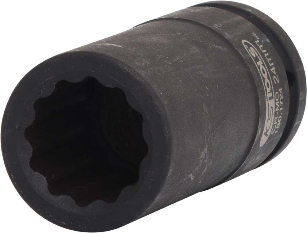 KS Tools 3/4 Zoll 12 kant Antriebswellen Kraftstecknuss lang Profilgrösse 24 mm Produktbild KS Tools 3/4 Zoll 12 kant Antriebswellen Kraftstecknuss lang Profilgrösse 24 mm