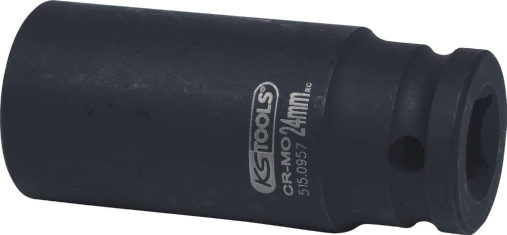 KS Tools 1/2 Zoll 12-kant-Kraft-Stecknuss lang 24 mm Gesamtlänge 78 mm Produktbild KS Tools 1/2 Zoll 12-kant-Kraft-Stecknuss lang 24 mm Gesamtlänge 78 mm bild 2