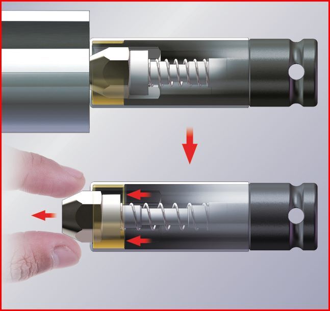 Produktbild Magnet-Satz für SlimPOWER Alu-Felgen Kraft-Stecknüsse, 3-tlg bild 2
