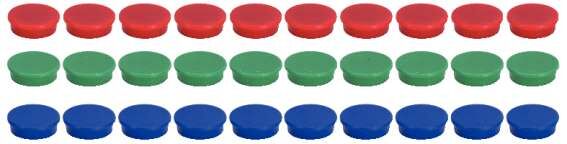 KS Tools Magnet Set Durchmesser 25mm grün 10er Pack Produktbild KS Tools Magnet Set Durchmesser 25mm grün 10er Pack bild 2