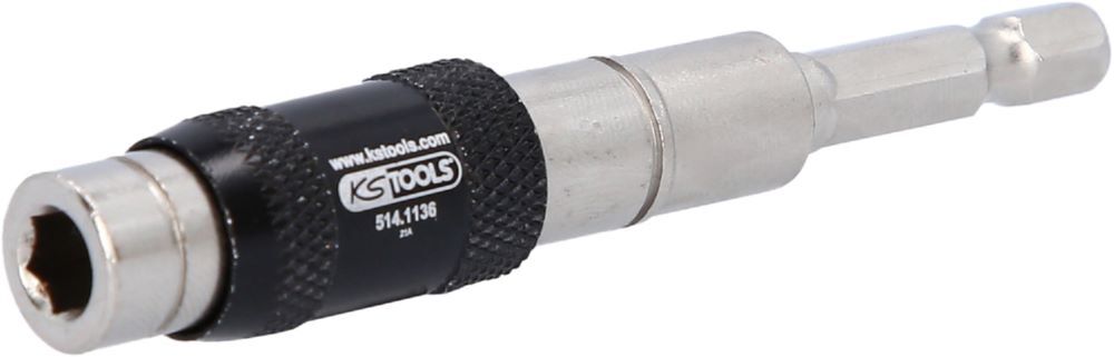 Produktbild 1/4" Magnetischer Schnellwechsel-Bithalter mit Gelenk bild 2