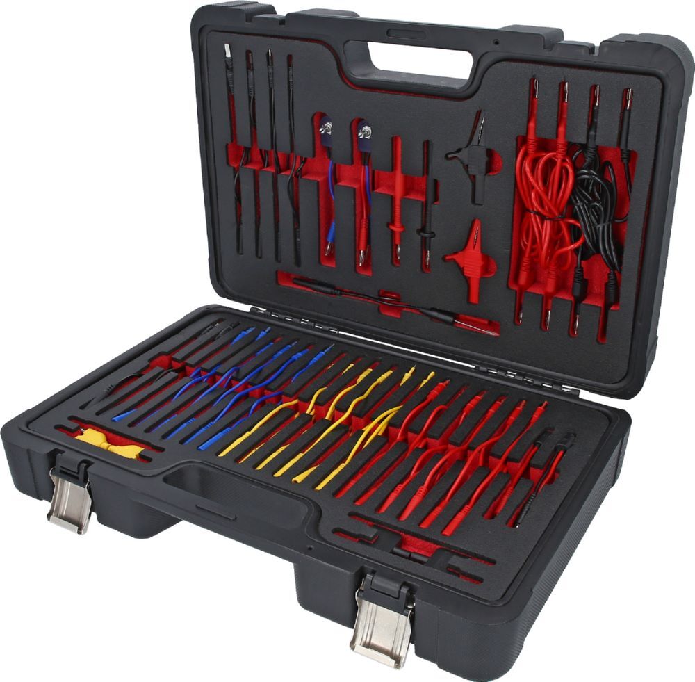 Produktbild KS Tools Master Diagnose Prüf und Messkabel Satz 12/24 V 92 teilig