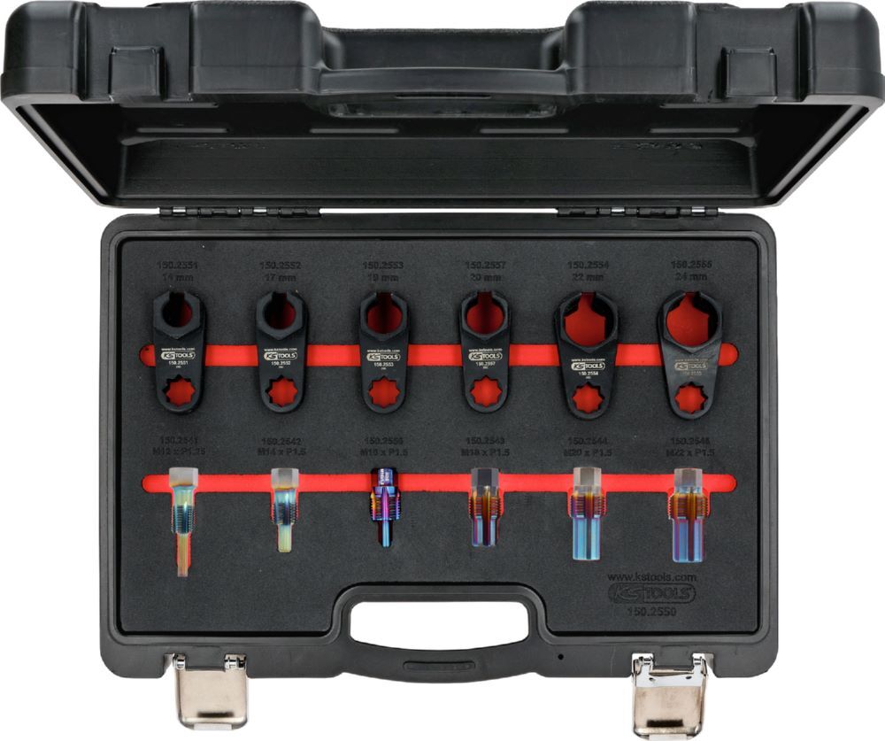 Produktbild Master-Reparatur-Werkzeug-Satz für Abgassonden, 12-tlg bild 2