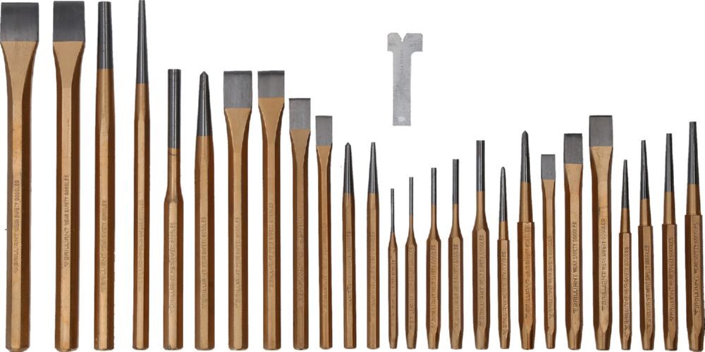 Brilliant Tools Meißel und Durchtreiber Satz mit 28 Teilen Produktbild Brilliant Tools Meißel und Durchtreiber Satz mit 28 Teilen