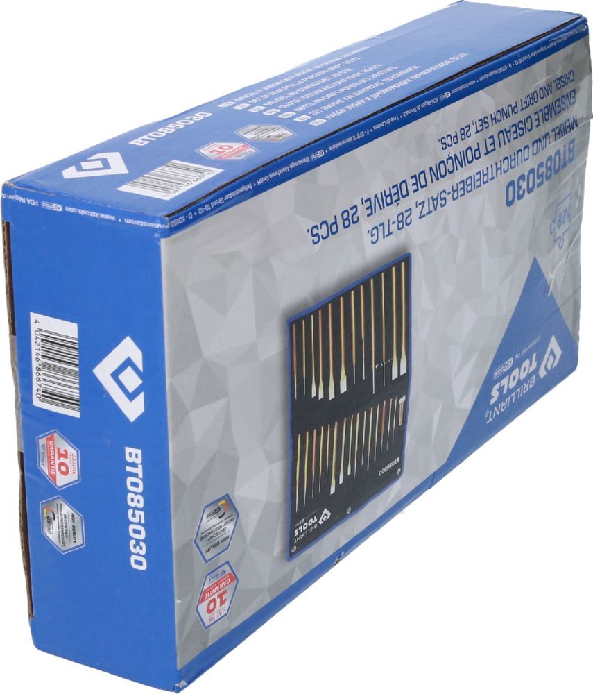 Brilliant Tools Meißel und Durchtreiber Satz mit 28 Teilen Produktbild Brilliant Tools Meißel und Durchtreiber Satz mit 28 Teilen bild 6