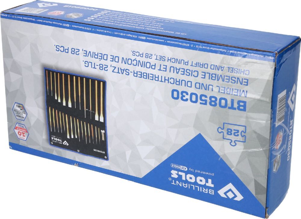 Brilliant Tools Meißel und Durchtreiber Satz mit 28 Teilen Produktbild Brilliant Tools Meißel und Durchtreiber Satz mit 28 Teilen bild 7