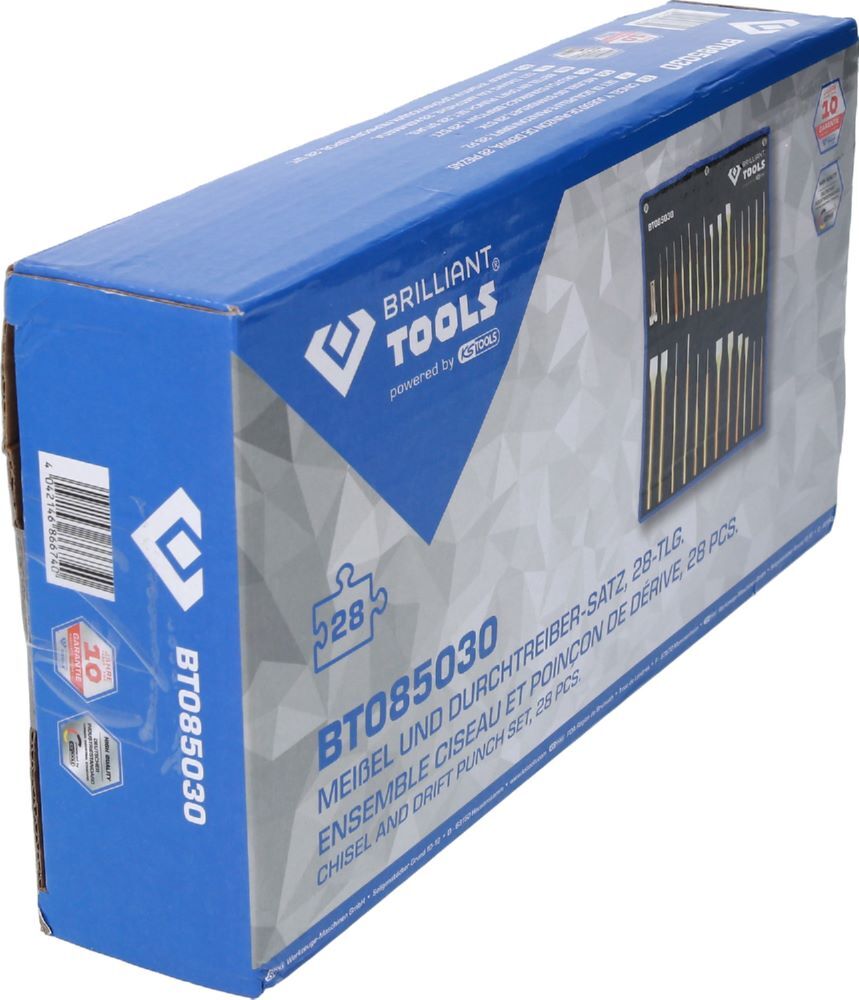 Brilliant Tools Meißel und Durchtreiber Satz mit 28 Teilen Produktbild Brilliant Tools Meißel und Durchtreiber Satz mit 28 Teilen bild 8