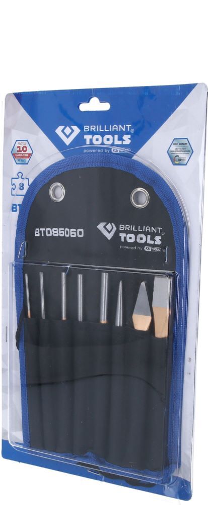 Brilliant Tools Meißel und Splintentreiber Durchtreiber Satz mit 8 Teilen Produktbild Brilliant Tools Meißel und Splintentreiber Durchtreiber Satz mit 8 Teilen bild 5