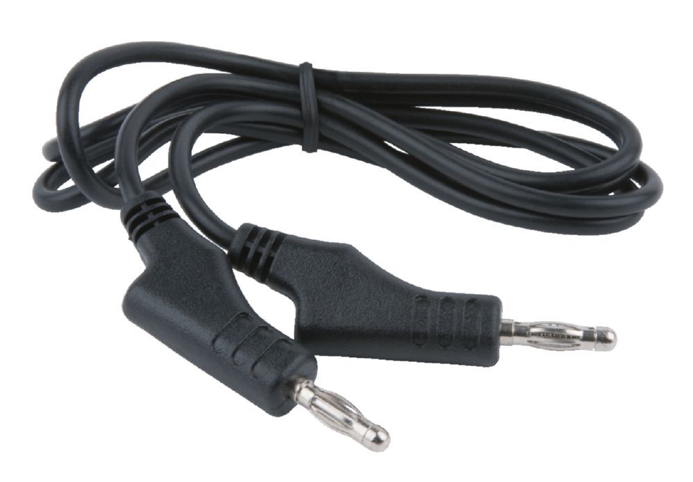 KS Tools Messleitungs Verlängerung Doppel Stecker und Buchse 1.100 mm schwarz Produktbild KS Tools Messleitungs Verlängerung Doppel Stecker und Buchse 1.100 mm schwarz