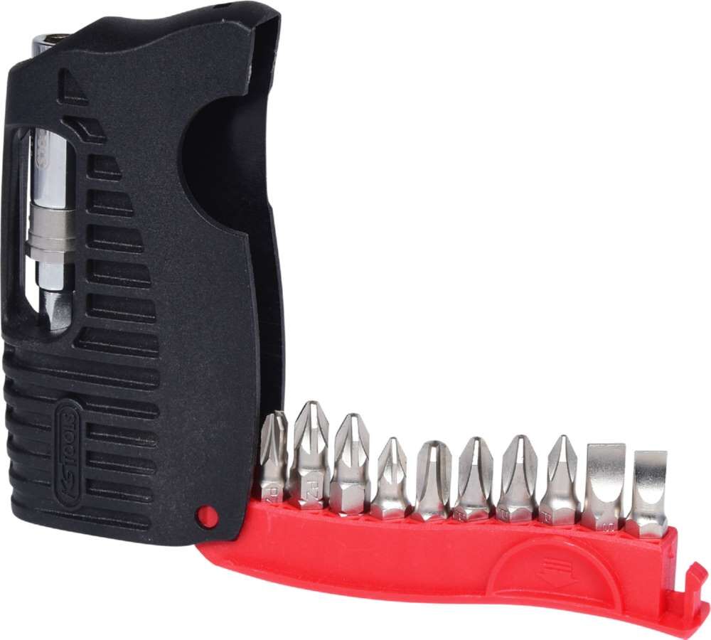 KS Tools 1/4 Zoll Mini Bit Etui 11 teilig Schlitz PH PZ Produktbild KS Tools 1/4 Zoll Mini Bit Etui 11 teilig Schlitz PH PZ