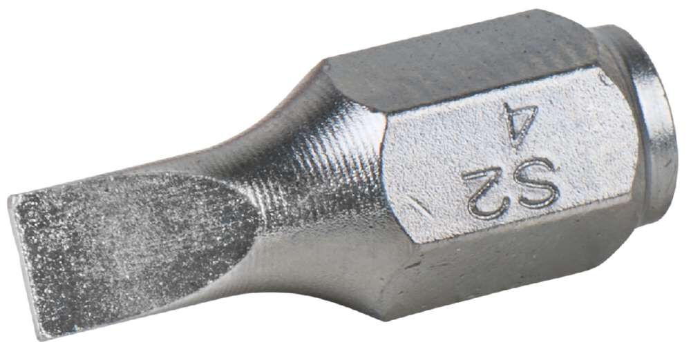 KS Tools 1/4 Zoll Mini Bit für Schlitz Schrauben Profilgröße 4,0mm Länge 18mm Produktbild KS Tools 1/4 Zoll Mini Bit für Schlitz Schrauben Profilgröße 4,0mm Länge 18mm