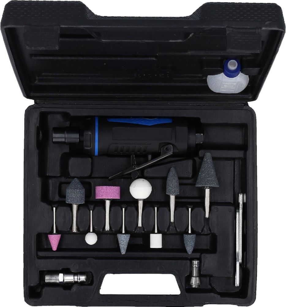 Brilliant Tools Druckluft Mini Stabschleifer Satz mit 15 Teilen Produktbild Brilliant Tools Druckluft Mini Stabschleifer Satz mit 15 Teilen