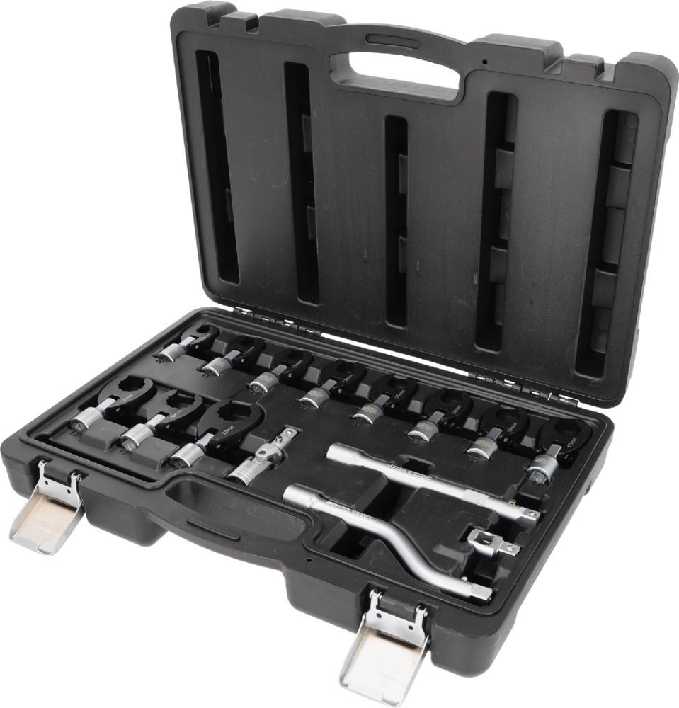 Produktbild KS Tools 12 kant Einsteck Maulschlüssel Satz mit Gelenk 10 bis 22 mm