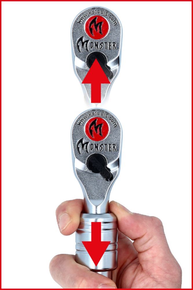 Produktbild 1/2" Monster Teleskop-Umschaltknarre, 100 Zahn bild 9