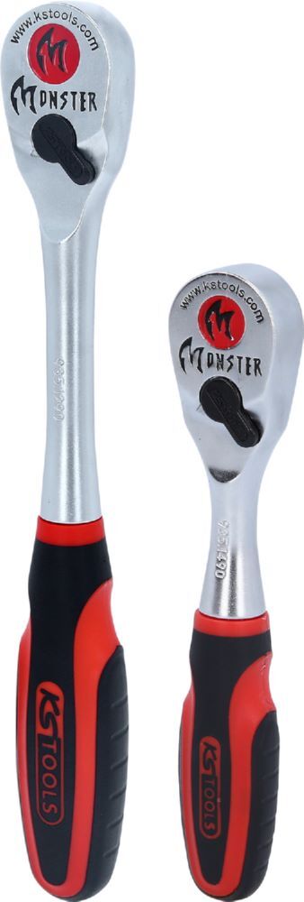 Produktbild Monster Umschaltknarren-Satz, 2-tlg 1/4"+1/2" bild 1