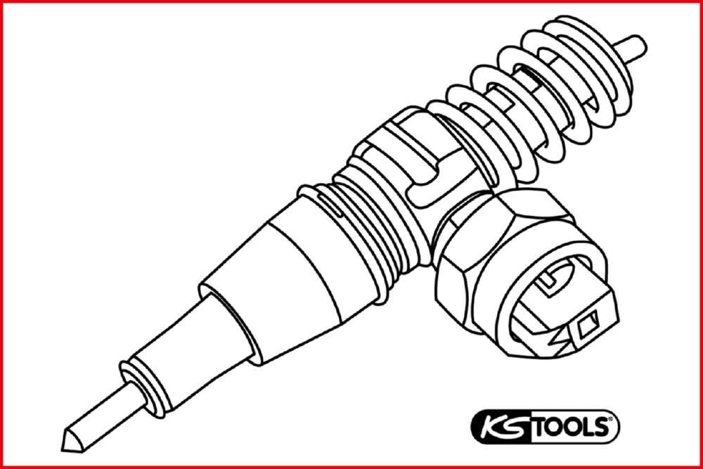 Produktbild KS Tools Montagehülsen Satz Pumpe Düse 6 Teile bild 3