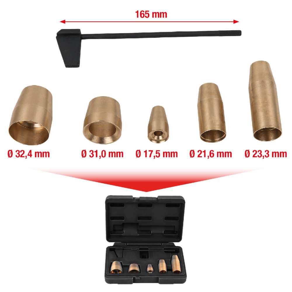 Produktbild KS Tools Montagehülsen Satz Pumpe Düse 6 Teile bild 5