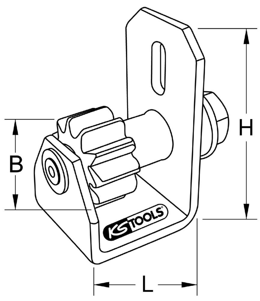 Produktbild Motor-Durchdrehvorrichtung für DAF (NFZ 35t) bild 3