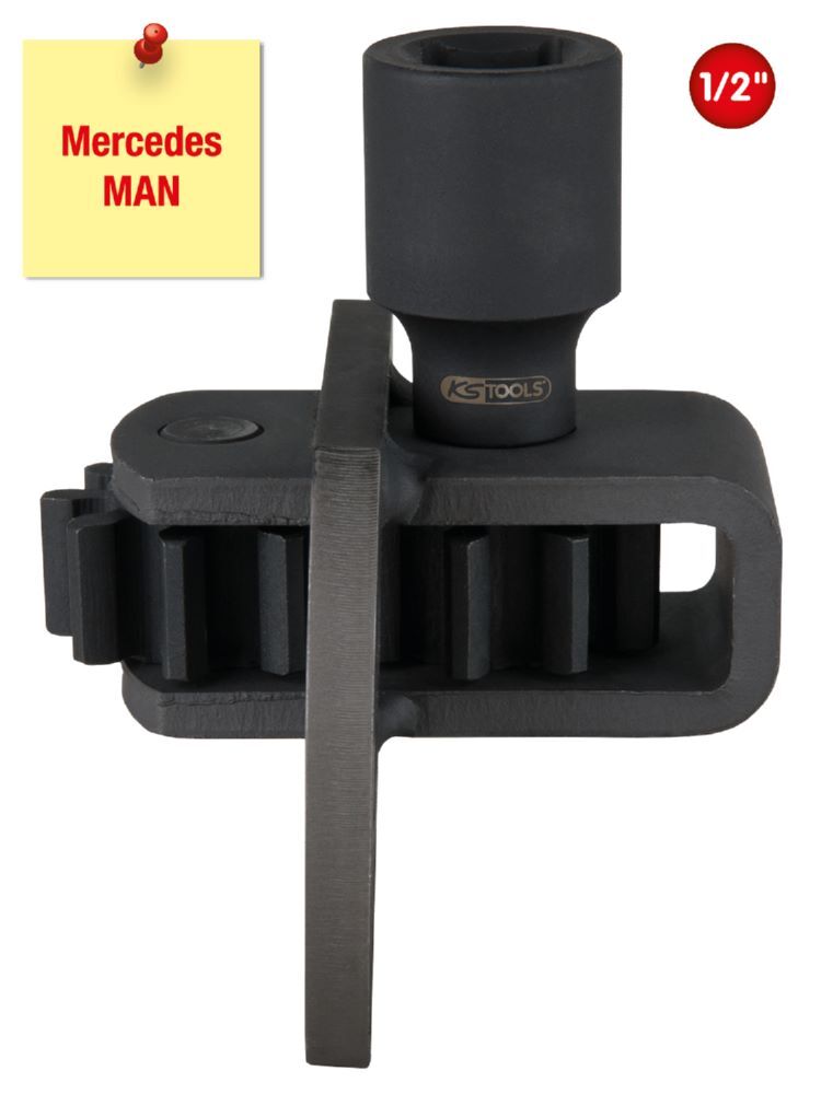 Produktbild 1/2" Motor-Durchdrehvorrichtung für Mercedes / MAN, 70mm bild 2