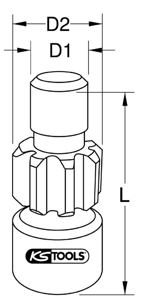 Produktbild 1/2" Motor-Durchdrehvorrichtung für Scania bild 6