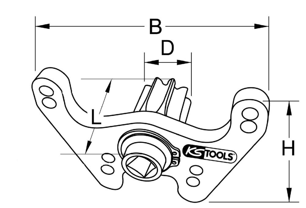 Produktbild Motor-Durchdrehvorrichtung für Volvo bild 3