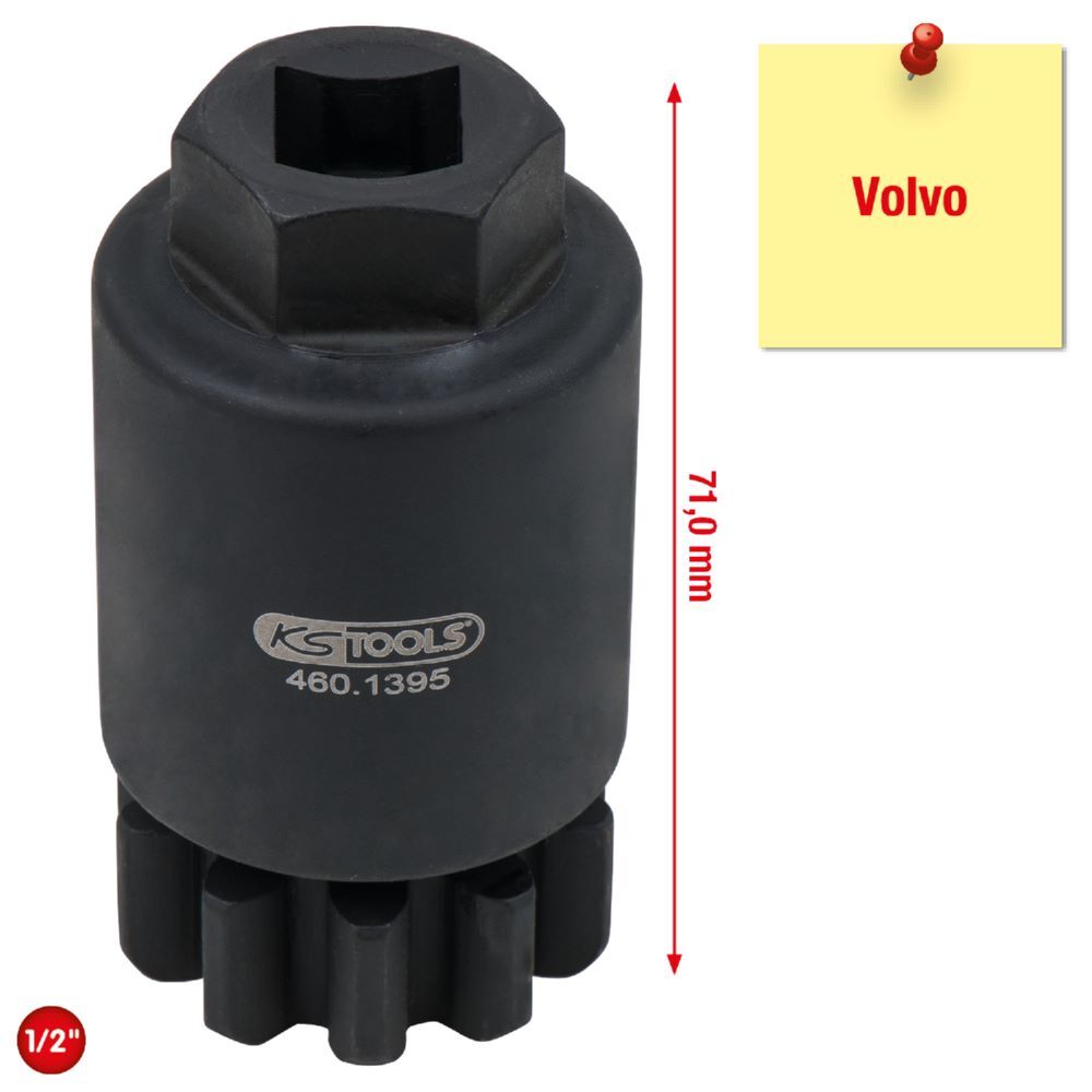 Produktbild 1/2" Motor-Durchdrehvorrichtung für Volvo bild 2