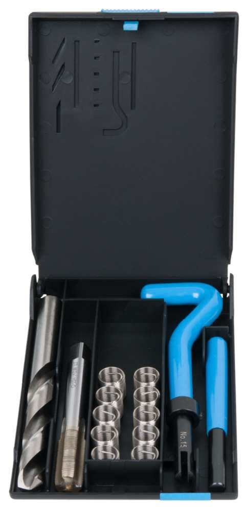 KS Tools Nirostahl Gewinde Reparatur Satz M12 x 1 x 17 mm 14 Teile Produktbild KS Tools Nirostahl Gewinde Reparatur Satz M12 x 1 x 17 mm 14 Teile
