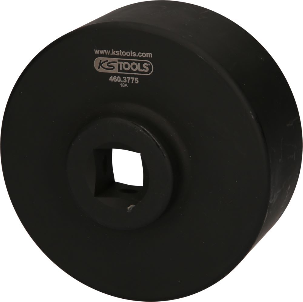 Produktbild 3/4" Nutmuttern-Schlüssel mit 4 Zapfen für Volvo, Innenzapfen Ø 89 mm bild 2