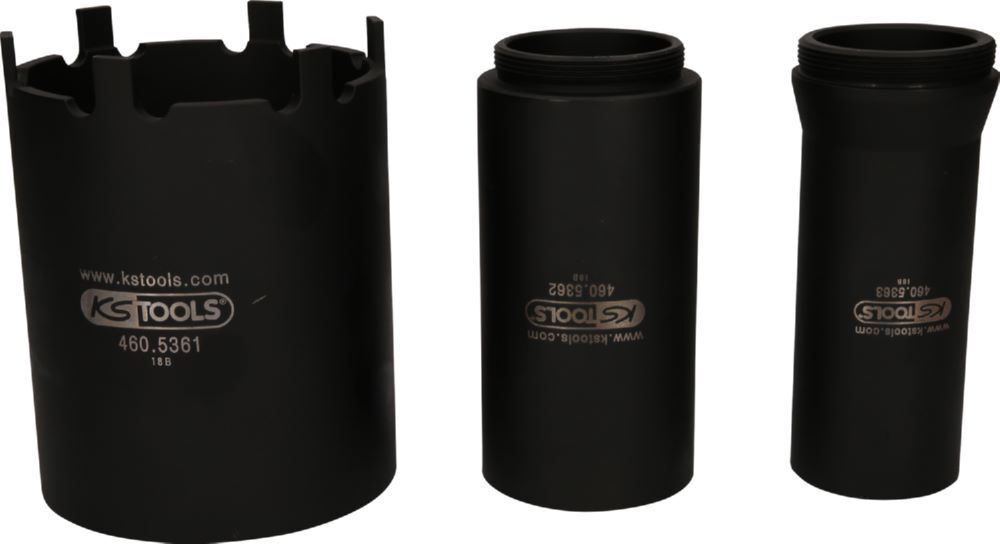 Produktbild KS Tools Nutmuttern Schlüssel Satz 2 Führungsrohren 102 mm für MAN
