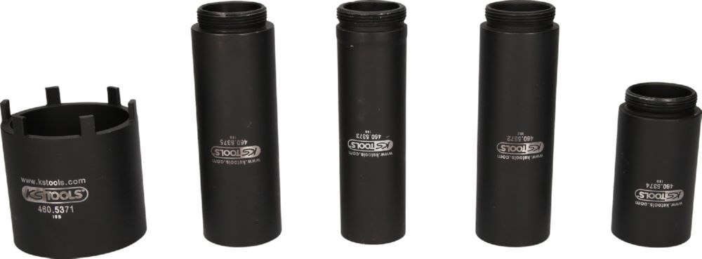 Produktbild Nutmuttern-Schlüssel-Satz mit 4 Führungsrohren für Mercedes, Ø 63 mm , 5-tlg bild 3