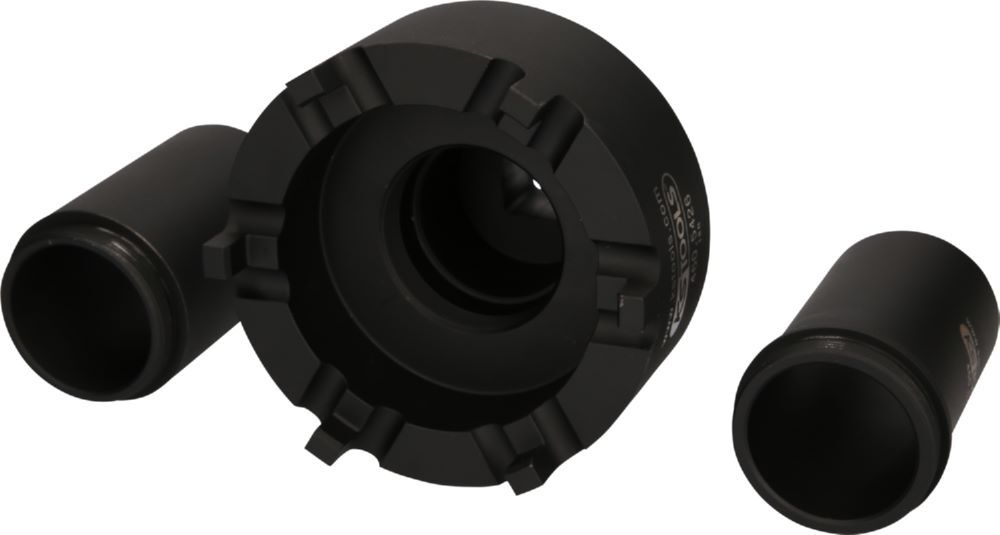 Produktbild Nutmuttern-Schlüssel-Satz mit 2 Führungsrohren für Mercedes, Ø 113 mm , 3-tlg bild 2