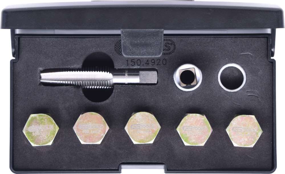 KS Tools Ölablassschrauben Gewindereparatur Satz 12 Teile M14 x 1,5 Produktbild KS Tools Ölablassschrauben Gewindereparatur Satz 12 Teile M14 x 1,5 bild 9