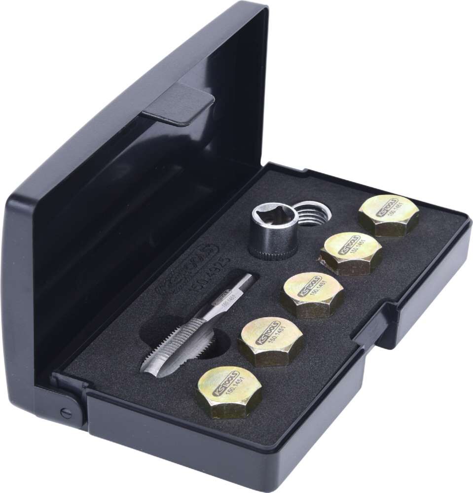 KS Tools Ölablassschrauben Gewindereparatur Satz 12 Teile M15 x 1,5 Produktbild KS Tools Ölablassschrauben Gewindereparatur Satz 12 Teile M15 x 1,5 bild 7