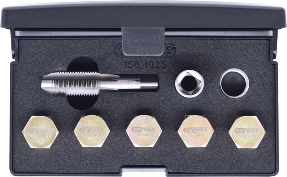 KS Tools Ölablassschrauben Gewindereparatur Satz 12 Teile M15 x 1,5 Produktbild KS Tools Ölablassschrauben Gewindereparatur Satz 12 Teile M15 x 1,5 bild 9
