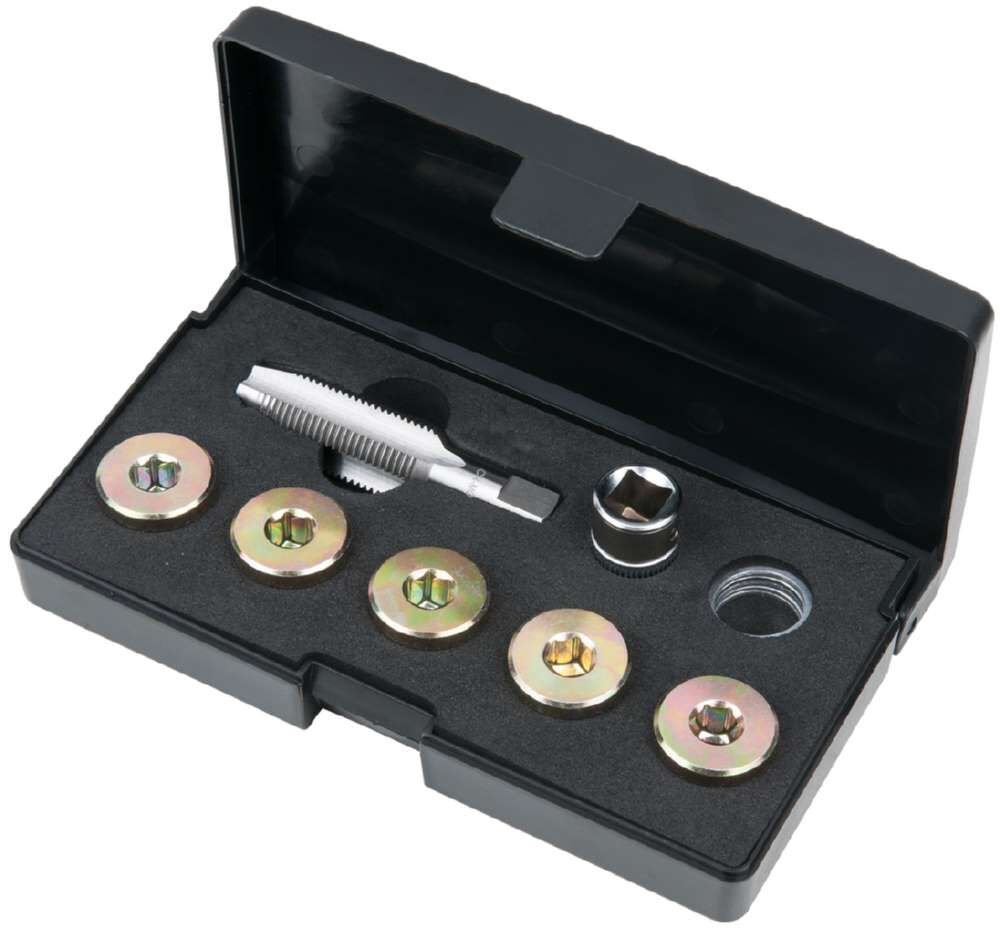 KS Tools Ölablassschrauben Gewindereparatur Satz 12 Teile M17 x 1,5 Produktbild KS Tools Ölablassschrauben Gewindereparatur Satz 12 Teile M17 x 1,5 bild 4