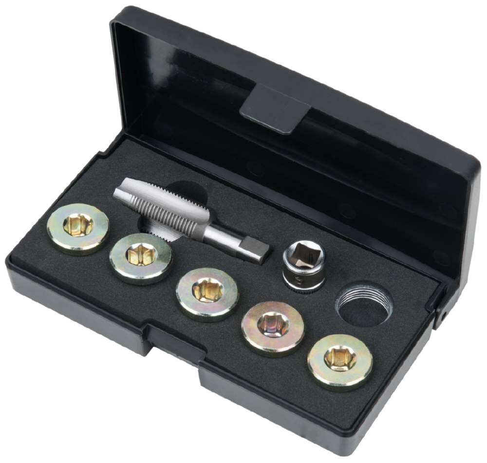 KS Tools Ölablassschrauben Gewindereparatur Satz 12 Teile M20 x 1,5 Produktbild KS Tools Ölablassschrauben Gewindereparatur Satz 12 Teile M20 x 1,5
