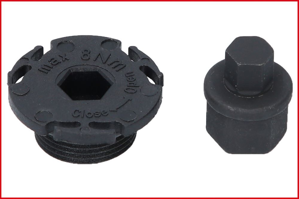 Produktbild 3/8" Öldienst-Spezialprofil-Satz für Kunststoff-Ölablassschrauben, 6-tlg bild 15