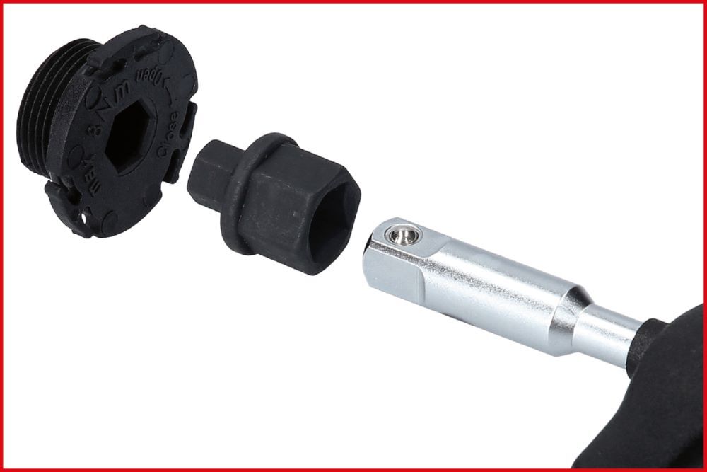 Produktbild 3/8" Öldienst-Spezialprofil-Satz für Kunststoff-Ölablassschrauben, 6-tlg bild 22