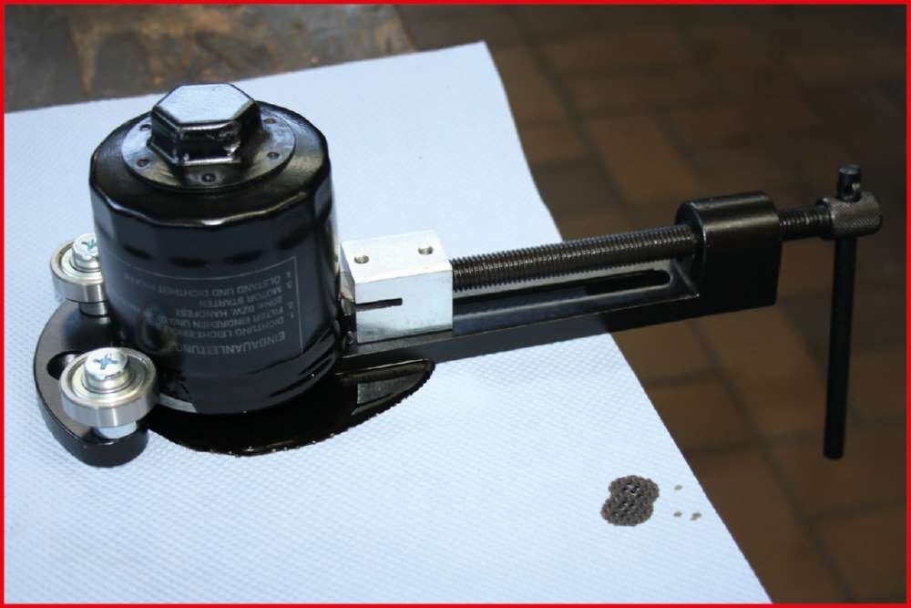 KS Tools Ölfilter Schneider für Ölfilter von Durchmesser 60 - 120 mm