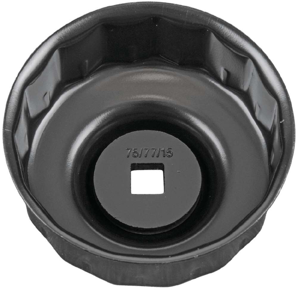 KS Tools 3/8 Zoll Ölfilterschlüssel Schlüsselgrösse 75 / 77 - 15 Produktbild KS Tools 3/8 Zoll Ölfilterschlüssel Schlüsselgrösse 75 / 77 - 15 bild 4