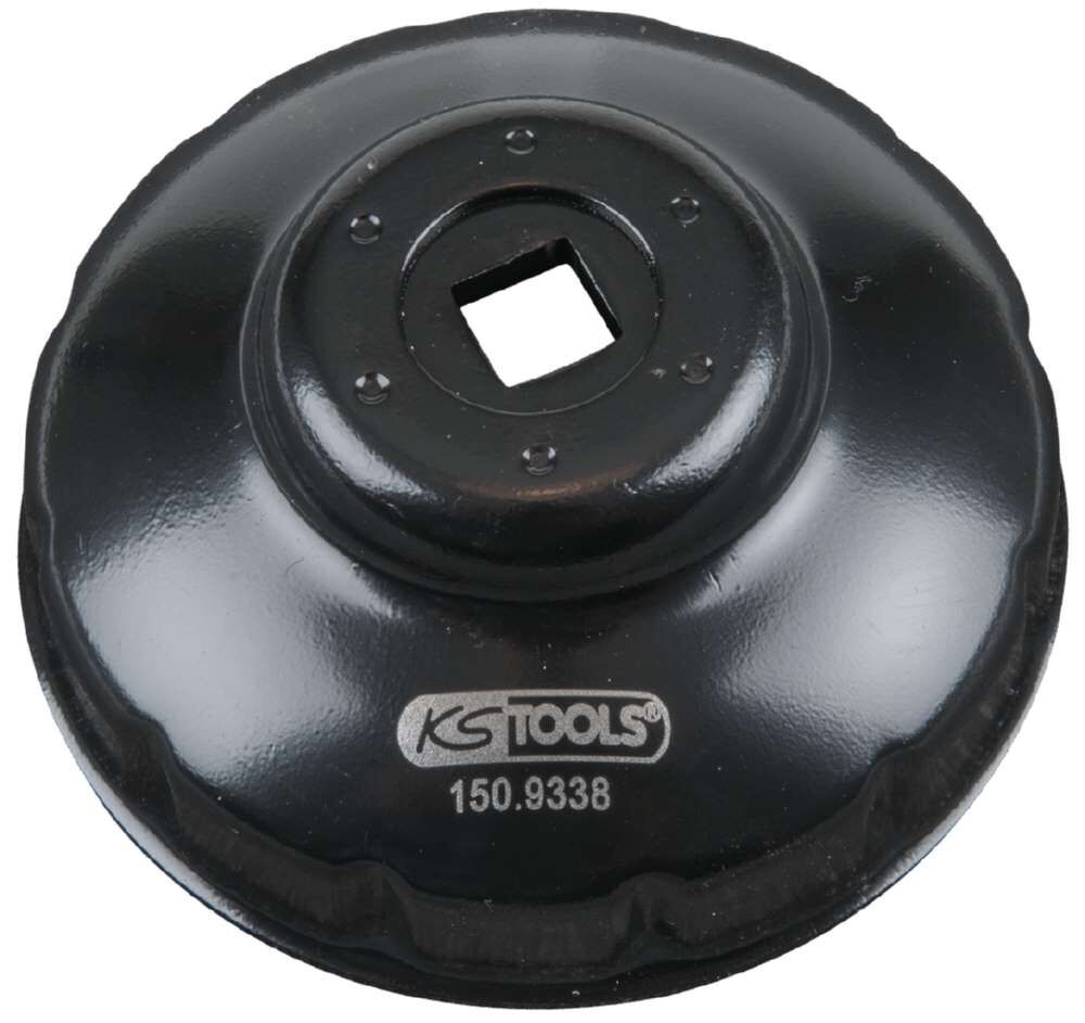 KS Tools 3/8 Zoll Ölfilterschlüssel Schlüsselgrösse 76 - 12 Produktbild KS Tools 3/8 Zoll Ölfilterschlüssel Schlüsselgrösse 76 - 12