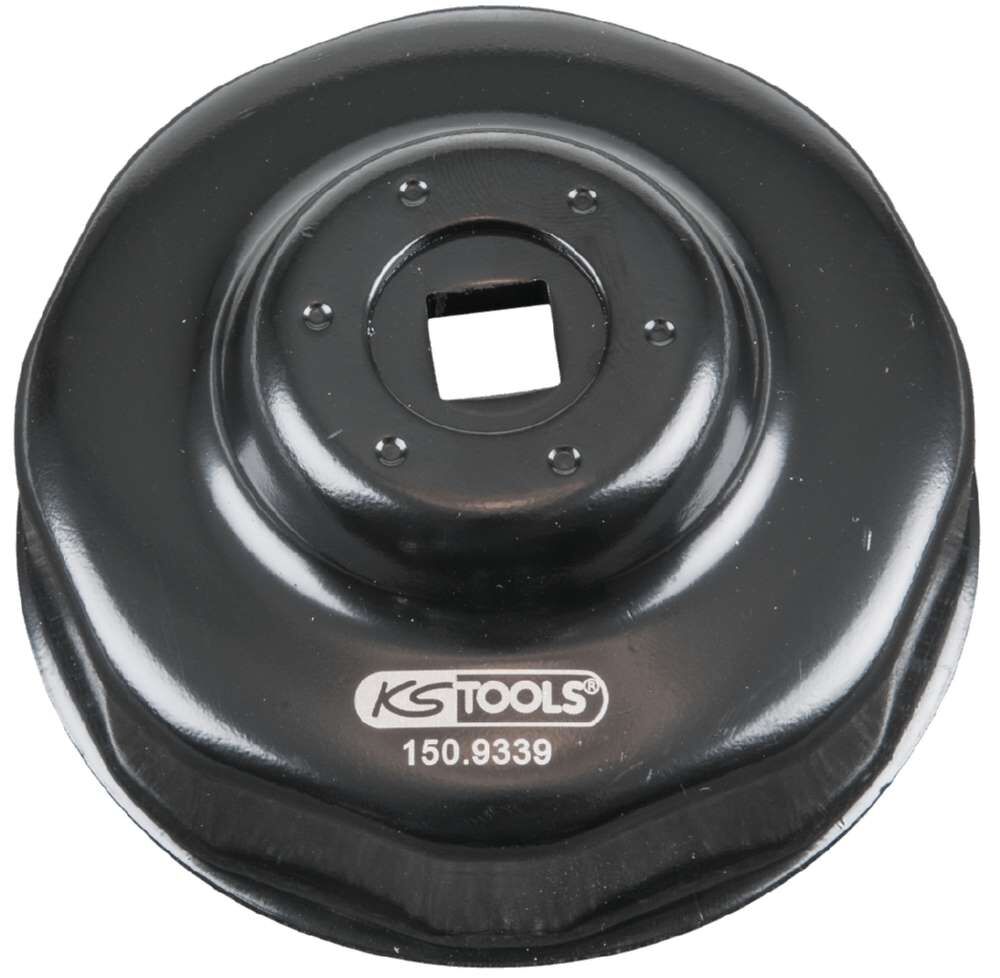 KS Tools 3/8 Zoll Ölfilterschlüssel Schlüsselgrösse 76 - 8 Produktbild KS Tools 3/8 Zoll Ölfilterschlüssel Schlüsselgrösse 76 - 8