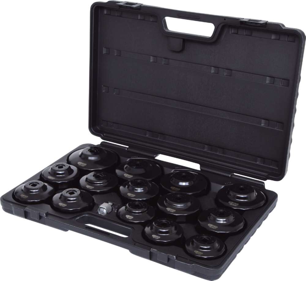KS Tools 3/8 Zoll Ölfilterschlüssel Satz 15 Teile Produktbild KS Tools 3/8 Zoll Ölfilterschlüssel Satz 15 Teile