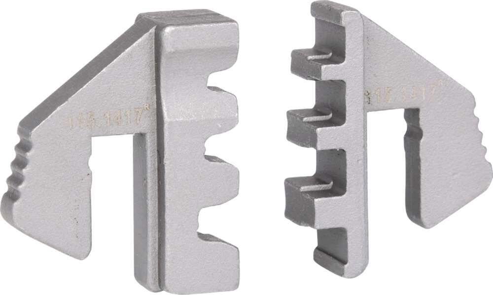 KS Tools Paar Crimp-Einsätze für Flachstecker 4,8 und 6,3 mm Durchmesser 0,5 - 6,0 mm KS Tools Paar Crimp-Einsätze für Flachstecker 4,8 und 6,3 mm Durchmesser 0,5 - 6,0 mm