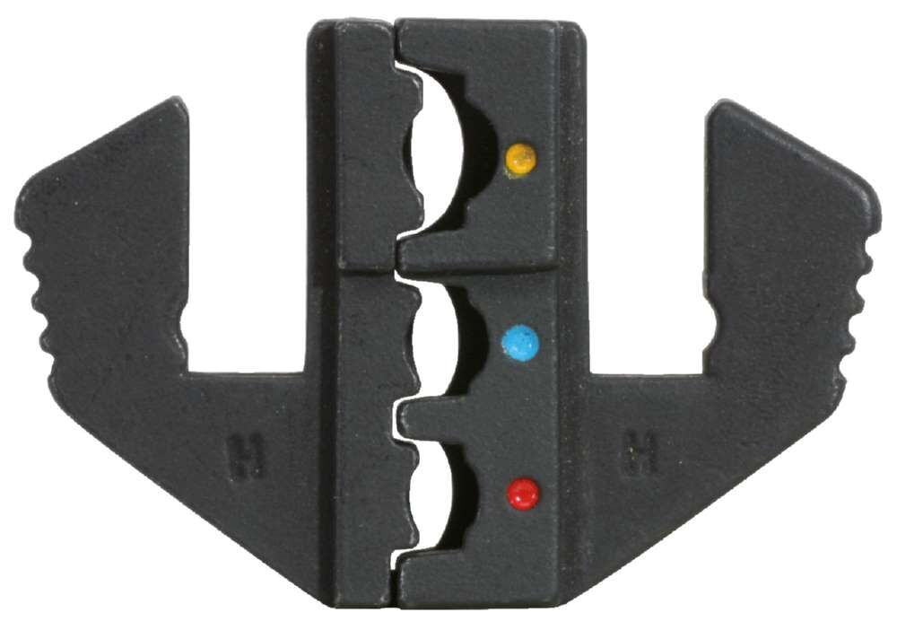 KS Tools Paar Crimp-Einsätze für isolierte Kabelschuhe Durchmesser 0,5 - 6 mm Produktbild KS Tools Paar Crimp-Einsätze für isolierte Kabelschuhe Durchmesser 0,5 - 6 mm
