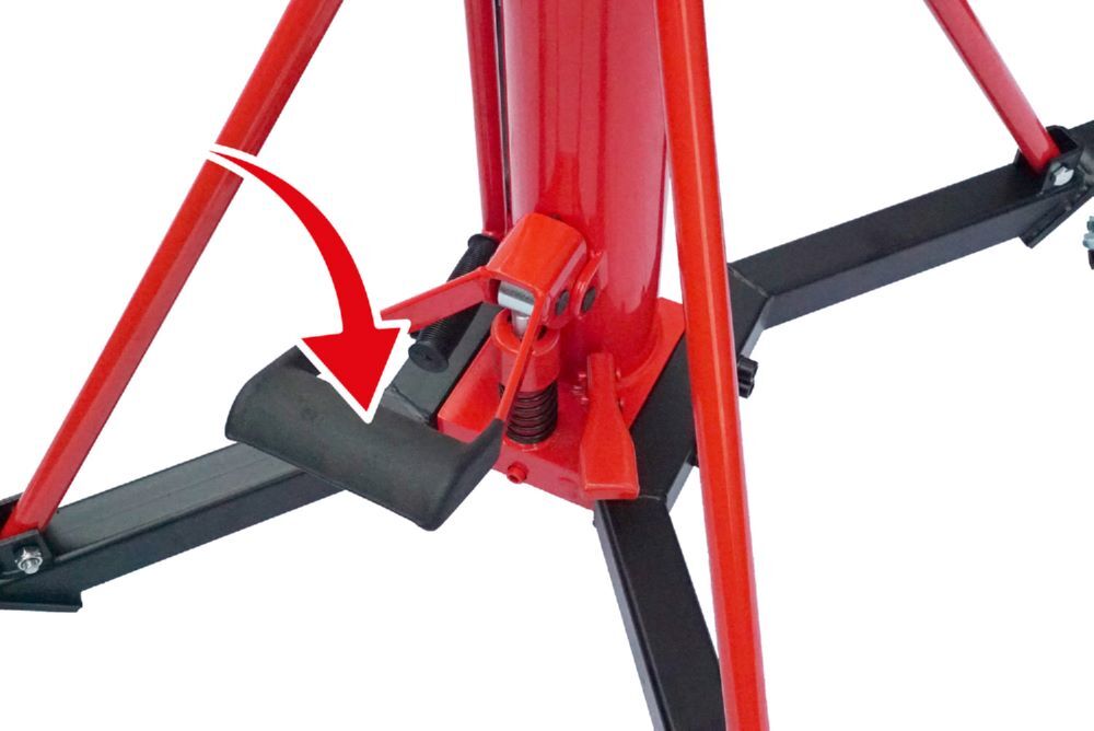 KS Tools Getriebeheber performance Hydraulik mit Tisch 1000 kg Produktbild KS Tools Getriebeheber performance Hydraulik mit Tisch 1000 kg bild 4