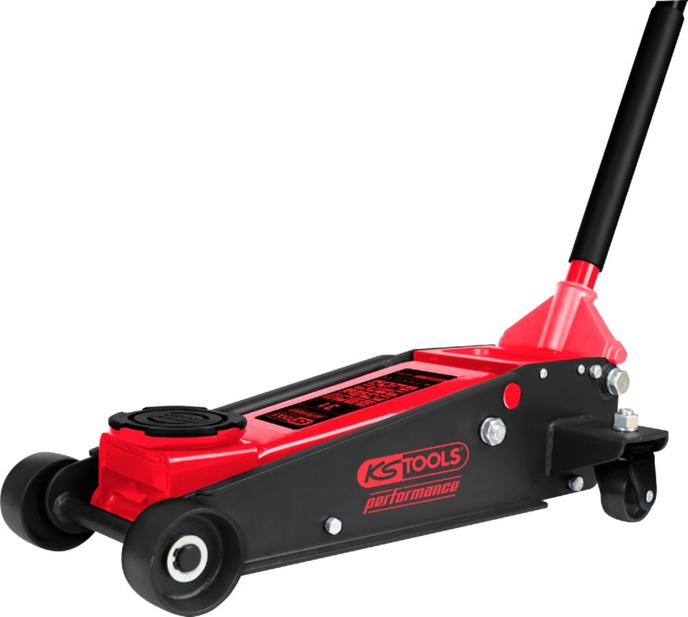 KS Tools Hydraulischer Stahl Wagenheber performance 3000 kg 120 bis 456 mm Produktbild KS Tools Hydraulischer Stahl Wagenheber performance 3000 kg 120 bis 456 mm