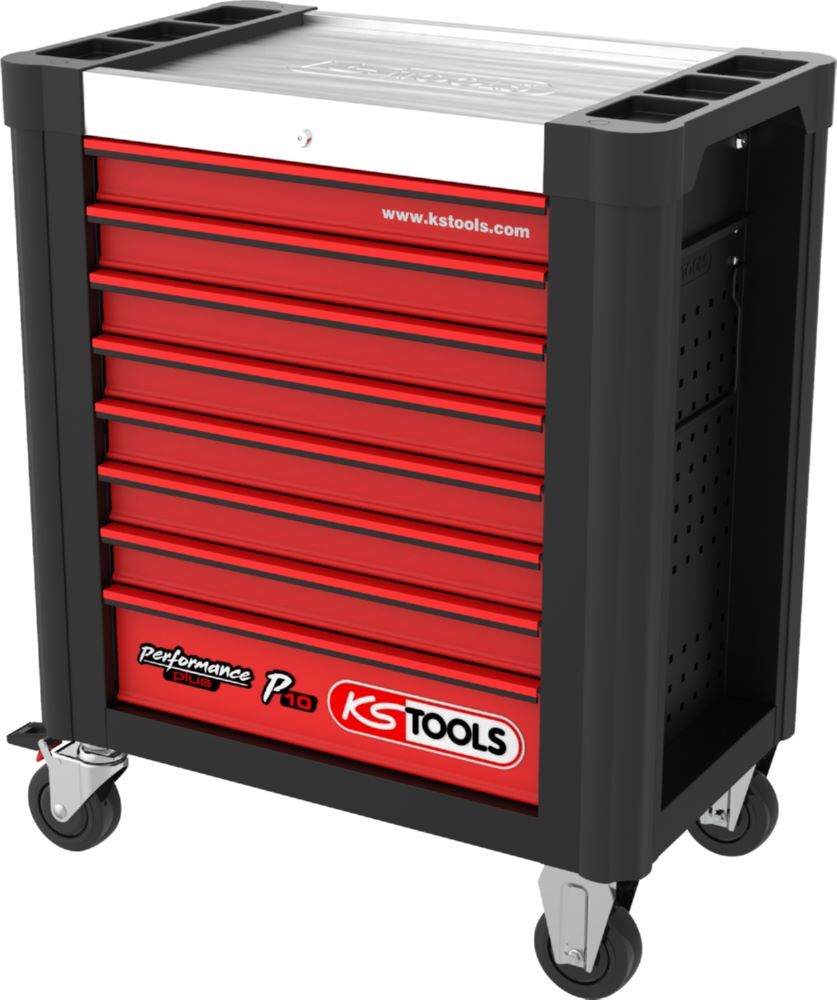 Produktbild KS Tools Werkstattwagen Performanceplus P10 mit 8 Schubladen 853 x 1026 x 527 mm