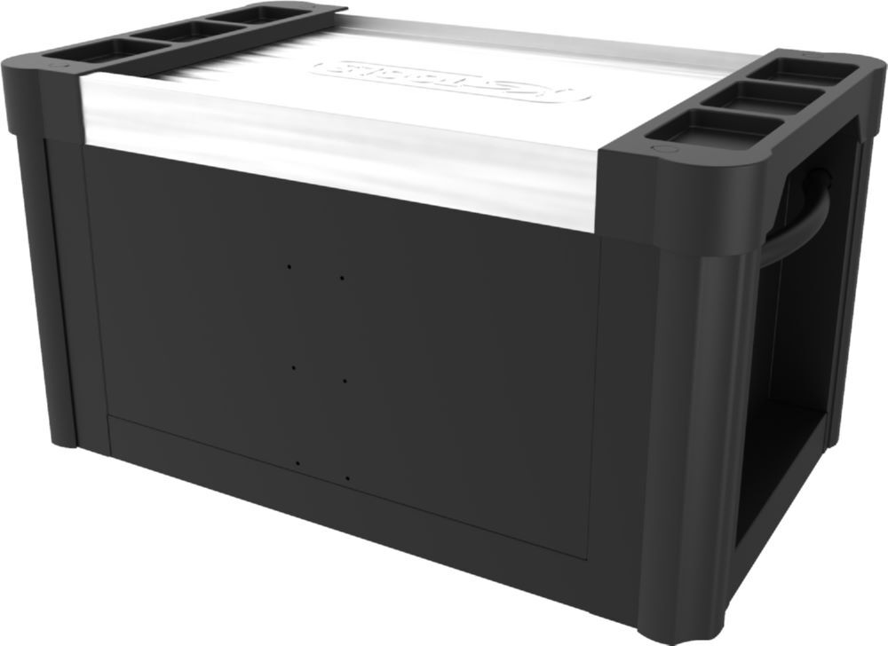 Produktbild PERFORMANCEplus P10TC SCHWARZ/ROT Werkstattwagenaufsatz mit 4 Schubladen bild 4
