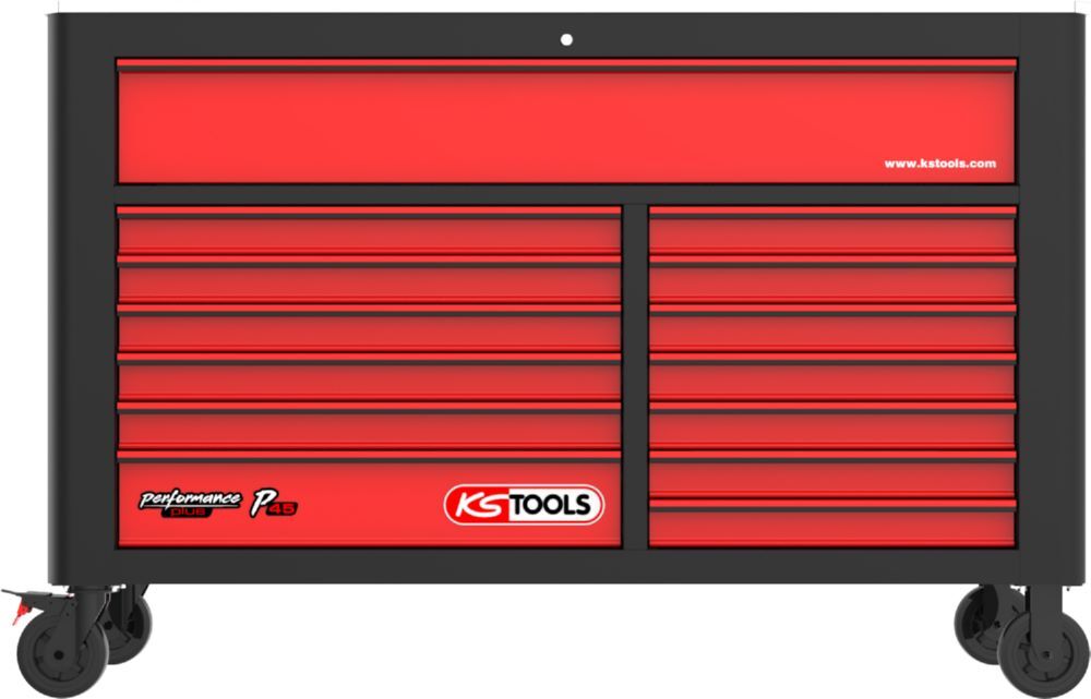 Produktbild KS Tools Werkstattwagen Satz Performanceplus P45 mit 950 Werkzeugen für 13 Schubladen